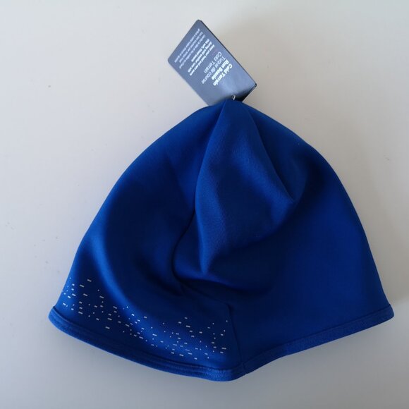 NWT LULULEMON SYMB Blue Tech Fleece Cold Terrain Run Beanie Hat Men's OS - Picture 4 of 7